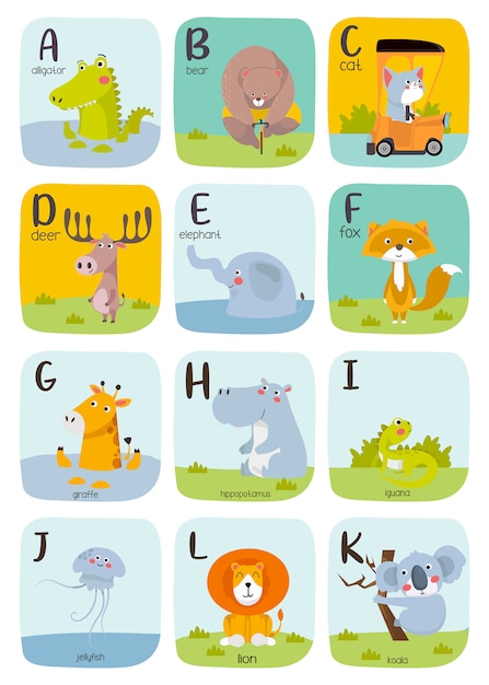 premium-vector-cute-animal-alphabet-illustration-alphabet-printable