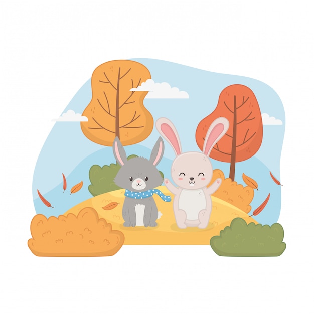 Download Free Cute Animal Foliage Hello Autumn Premium Vector Use our free logo maker to create a logo and build your brand. Put your logo on business cards, promotional products, or your website for brand visibility.