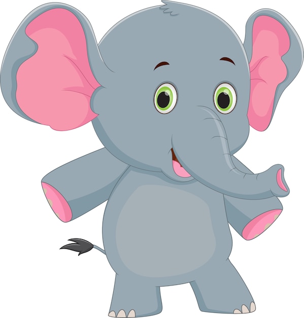 Free Free 133 Baby Elephant Cartoon Svg SVG PNG EPS DXF File