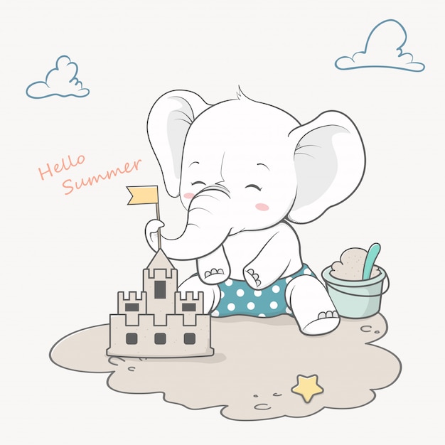 Free Free 78 Cute Baby Elephant Svg SVG PNG EPS DXF File