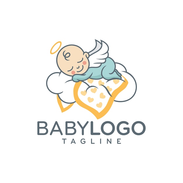Download Free Cute Baby Logo Design Vector Premium Vector Use our free logo maker to create a logo and build your brand. Put your logo on business cards, promotional products, or your website for brand visibility.