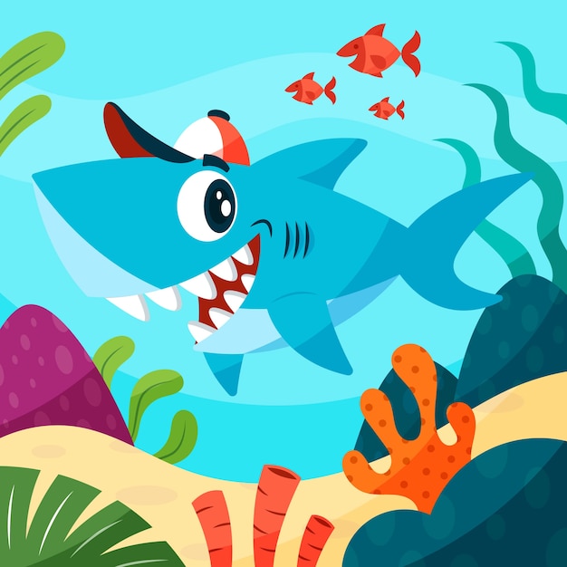 Free Free 130 Cute Shark Svg Free SVG PNG EPS DXF File