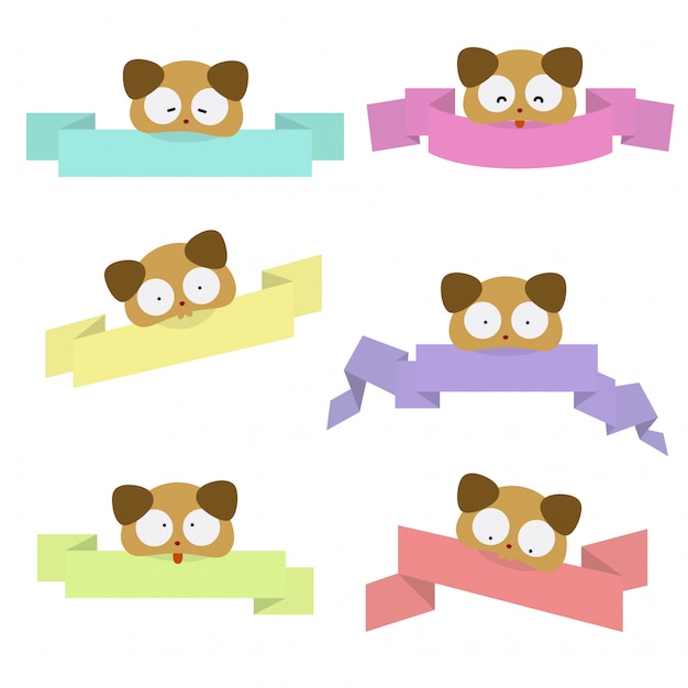 Premium Vector Cute banner design