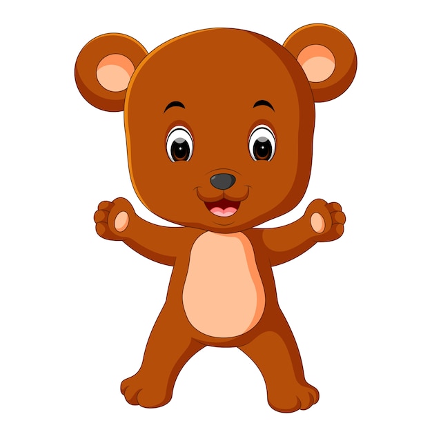 Premium Vector | Cute bear cartoon