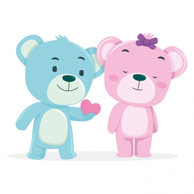 cute bears for valentines day