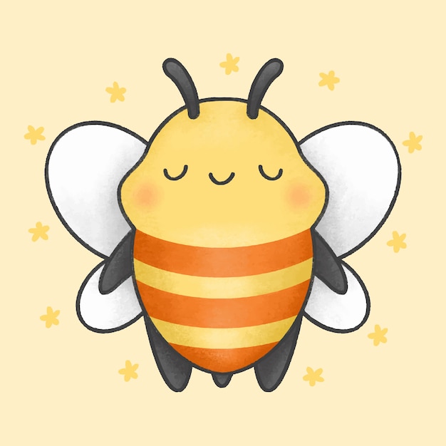 kawaii cute anime bee