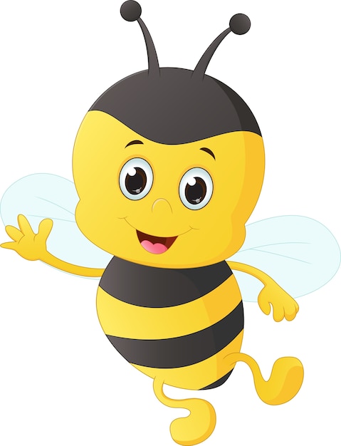 Premium Vector | Cute bee cartoon