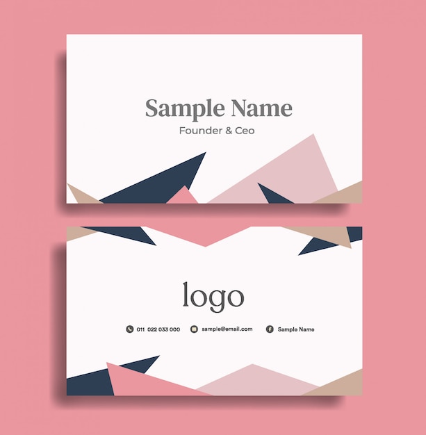 Download Free Cute Business Card Design Template Premium Vector Use our free logo maker to create a logo and build your brand. Put your logo on business cards, promotional products, or your website for brand visibility.