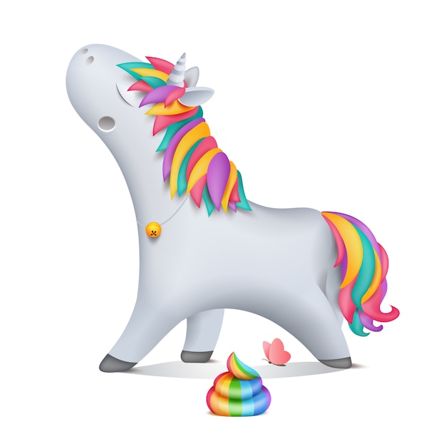 rainbow pooping unicorn toy