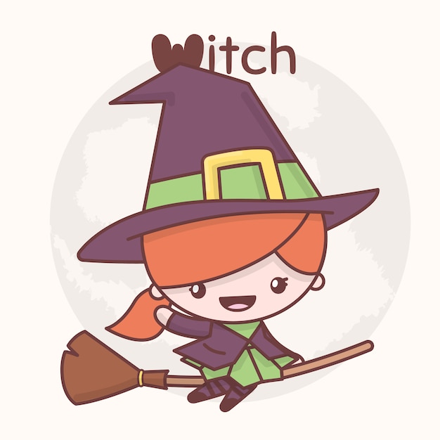 Featured image of post Chibi Witch On Broom I was in a very pastel mood for this naomi lord on instagram