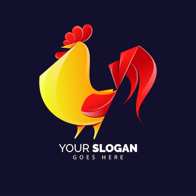 Download Free Cute And Colorful Rooster Logo Premium Vector Use our free logo maker to create a logo and build your brand. Put your logo on business cards, promotional products, or your website for brand visibility.