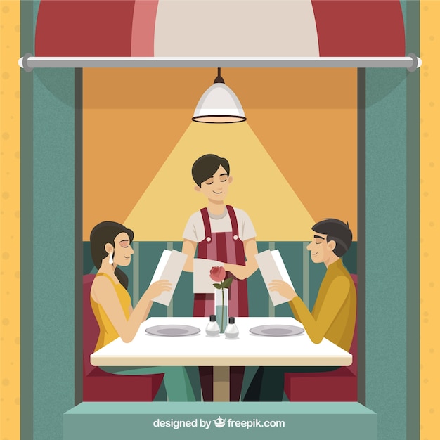 At the restaurant презентация
