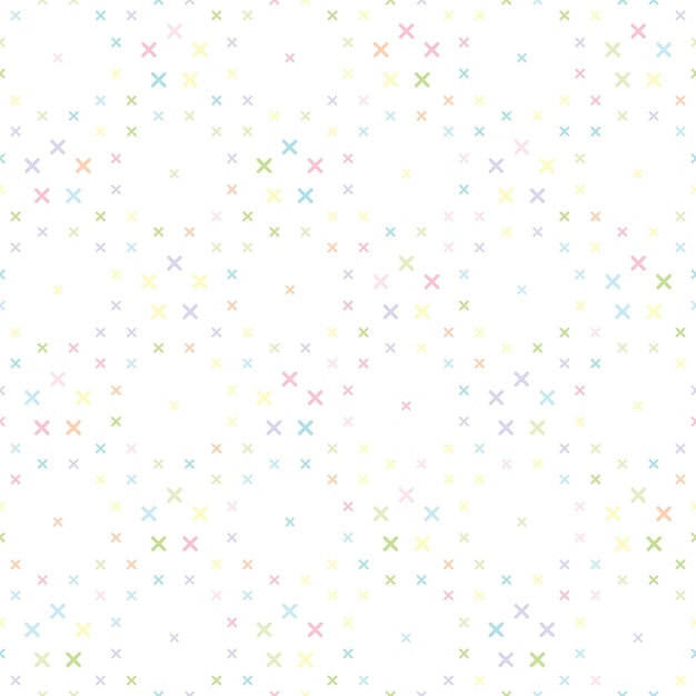 Cute cross pattern background Vector | Free Download