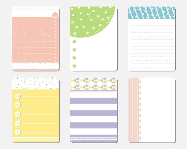 Cute Daily Planner Template