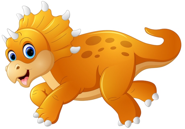 cute yellow dino