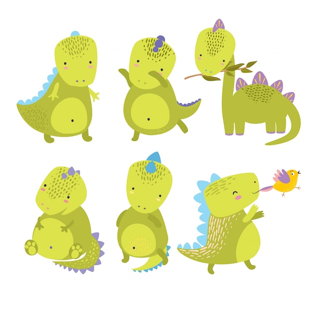 cute fluffy dinosaurs