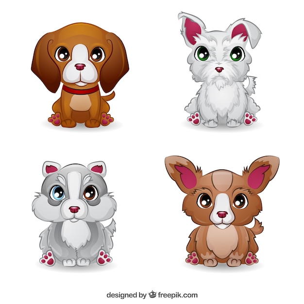 Cute dog collection