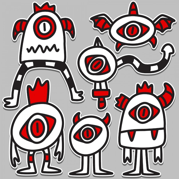 basic art doodle monster basic art doodle monster