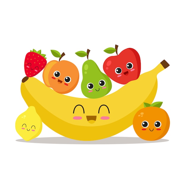 Free Free Cute Fruit Svg 193 SVG PNG EPS DXF File