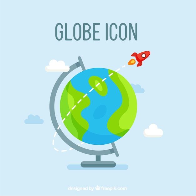 Download Free Cute Globe Icon Free Vector Use our free logo maker to create a logo and build your brand. Put your logo on business cards, promotional products, or your website for brand visibility.