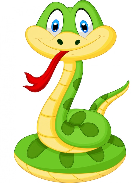 Snake Cartoon : Snake cartoon Royalty Free Vector Image - VectorStock