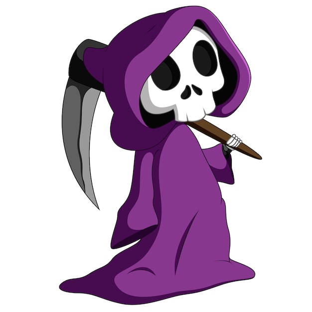 Grim Reaper Cartoon PFP