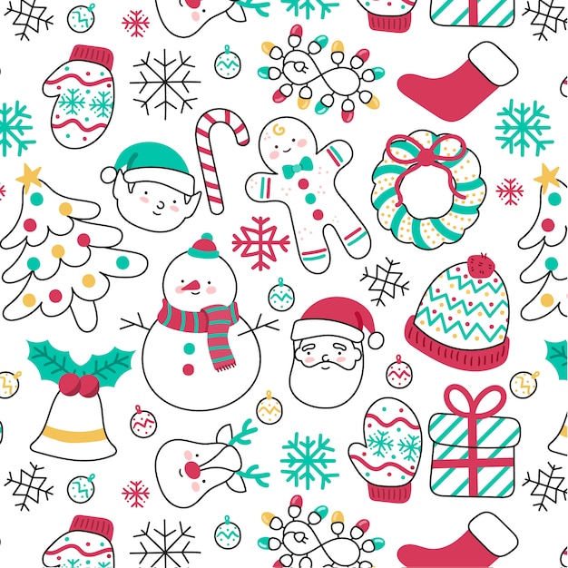 Download Christmas Pattern Vectors, Photos and PSD files | Free ...