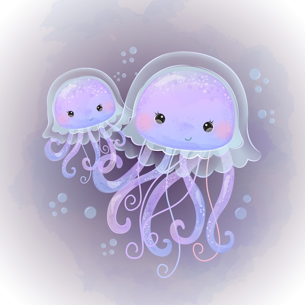 Free Free 207 Cute Jellyfish Svg SVG PNG EPS DXF File
