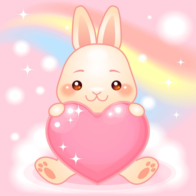 rainbow chax bunny