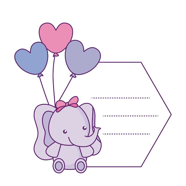 Free Free 191 Baby Elephant With Balloon Svg SVG PNG EPS DXF File