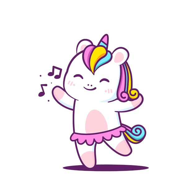 singing dancing unicorn