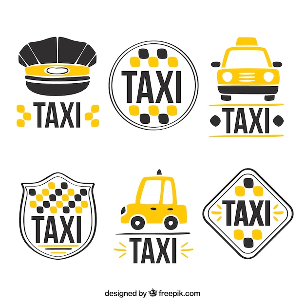 Cute logos for taxi service