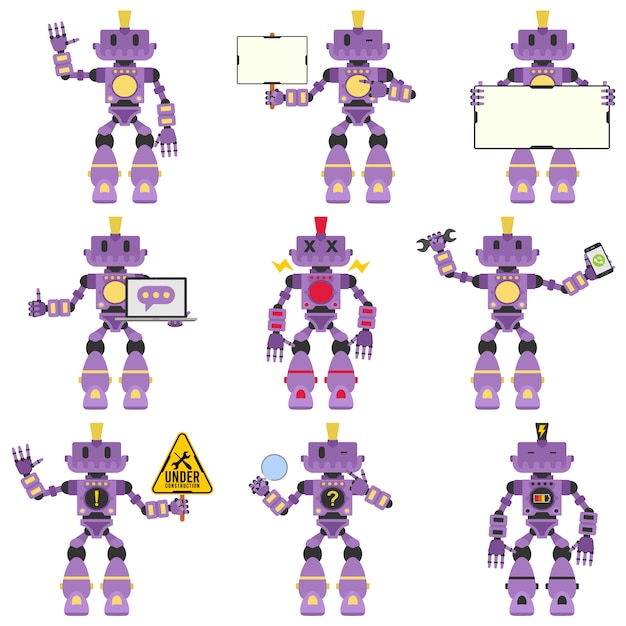 purple robot toy story