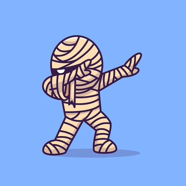 Free Vector | Cute Mummy Dabbing