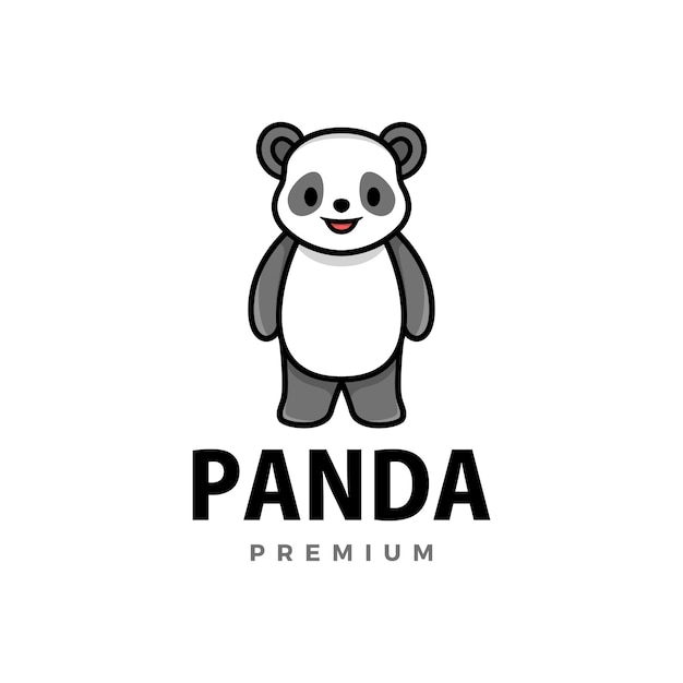Download Free Cute Panda Cartoon Logo Icon Illustration Premium Vector Use our free logo maker to create a logo and build your brand. Put your logo on business cards, promotional products, or your website for brand visibility.