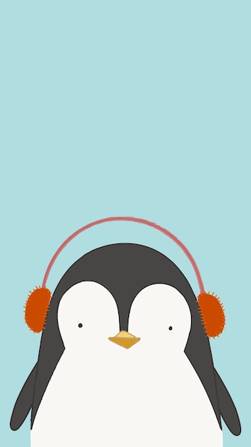 penguin screensaver clipart