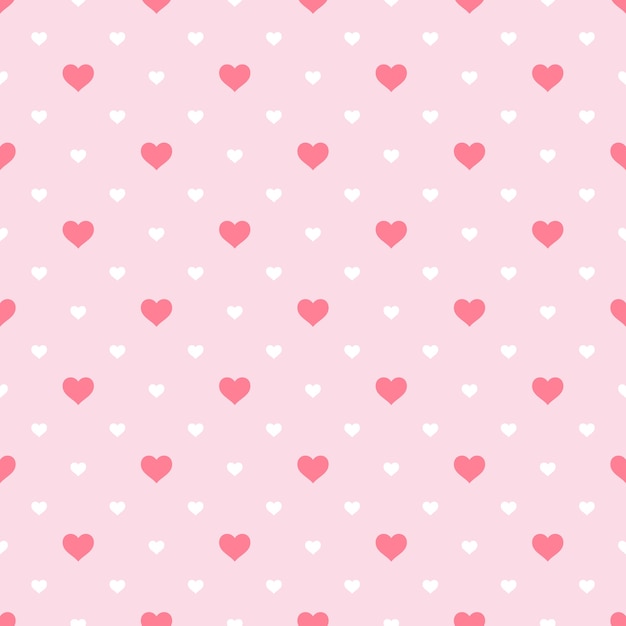 かわいいピンクの背景のテクスチャパターン プレミアムベクター