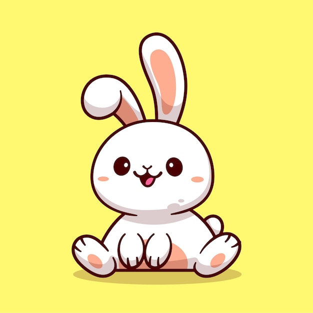 Premium Vector | Cute rabbit illustration