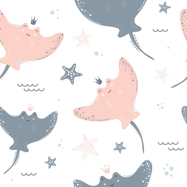 Download Cute Stingray Vectors, Photos and PSD files | Free Download