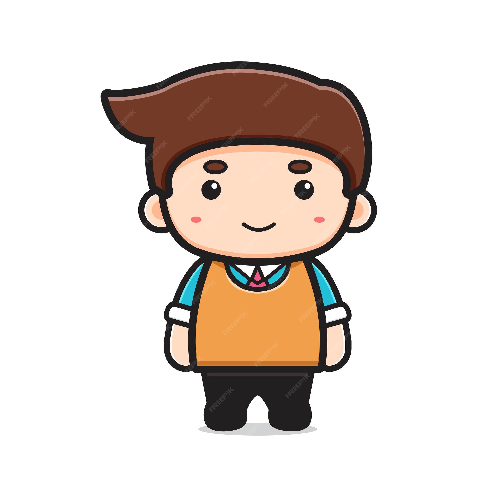 Premium Vector | Cute teacher character cartoon vector icon ...