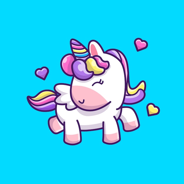 Premium Vector | Cute unicorn dancing icon illustration. unicorn mascot