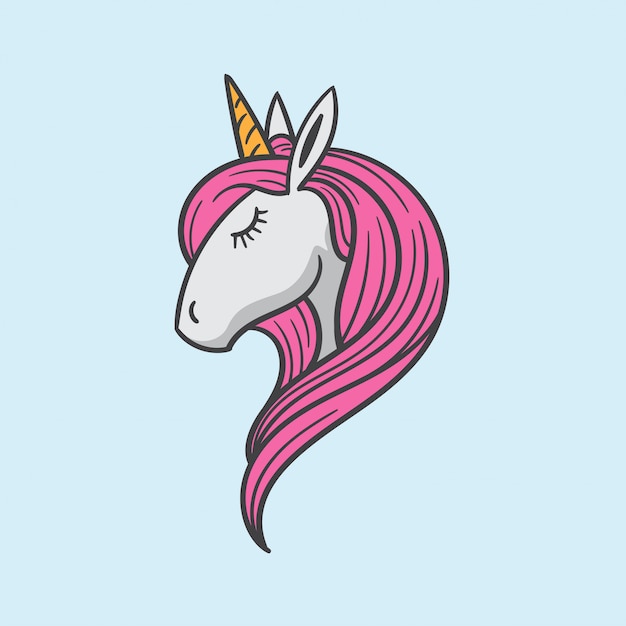 Premium Vector | Cute unicorn vector illustration