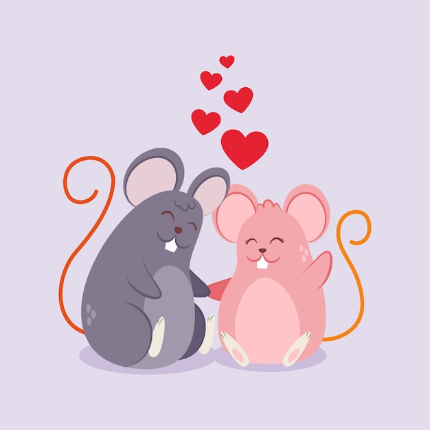 free-vector-cute-valentine-s-day-mouse-couple