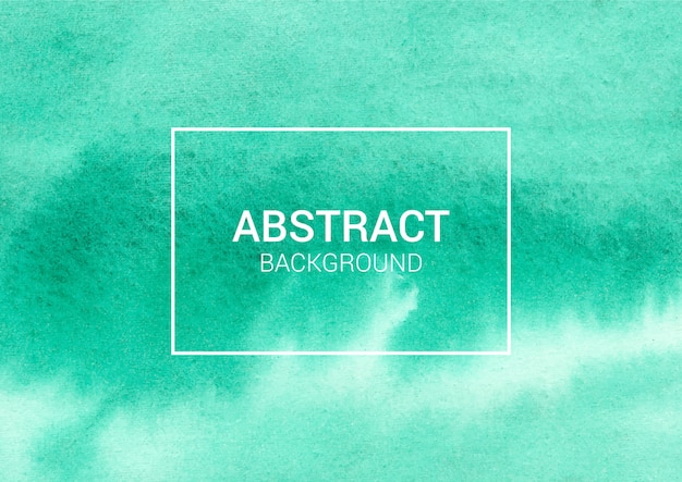 Premium Vector | Cyan abstract watercolor background texture