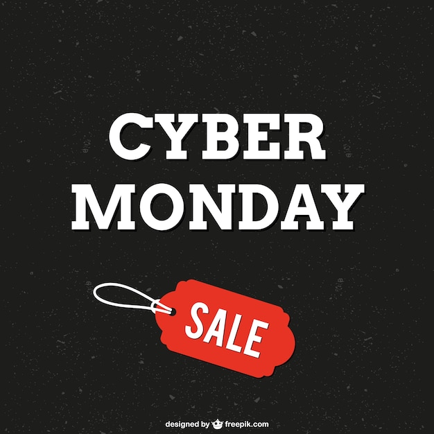 Free Vector | Cyber Monday Sale Vector