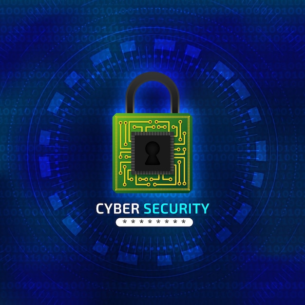 Free Vector | Cyber security concept