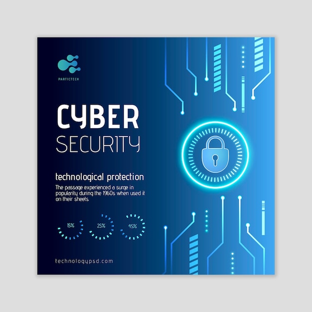free-vector-cyber-security-flyer-square