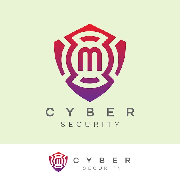 Download Free Cyber Security Initial Letter M Logo Design Premium Vector Use our free logo maker to create a logo and build your brand. Put your logo on business cards, promotional products, or your website for brand visibility.