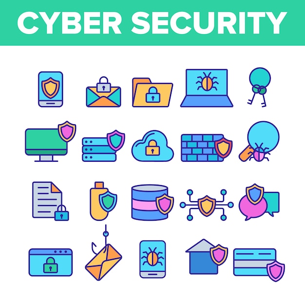 Premium Vector | Cyber security