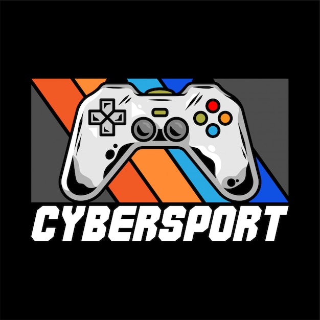 Download Free Cybersport Logo For Team With Gamepad For Play Video Game For Use our free logo maker to create a logo and build your brand. Put your logo on business cards, promotional products, or your website for brand visibility.